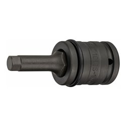 HAZET Schlag-, Maschinenschrauber-Adapter 1003S-1 Vierkant hohl 20 mm (3/4 Zoll) Innen-Sechskant Profil