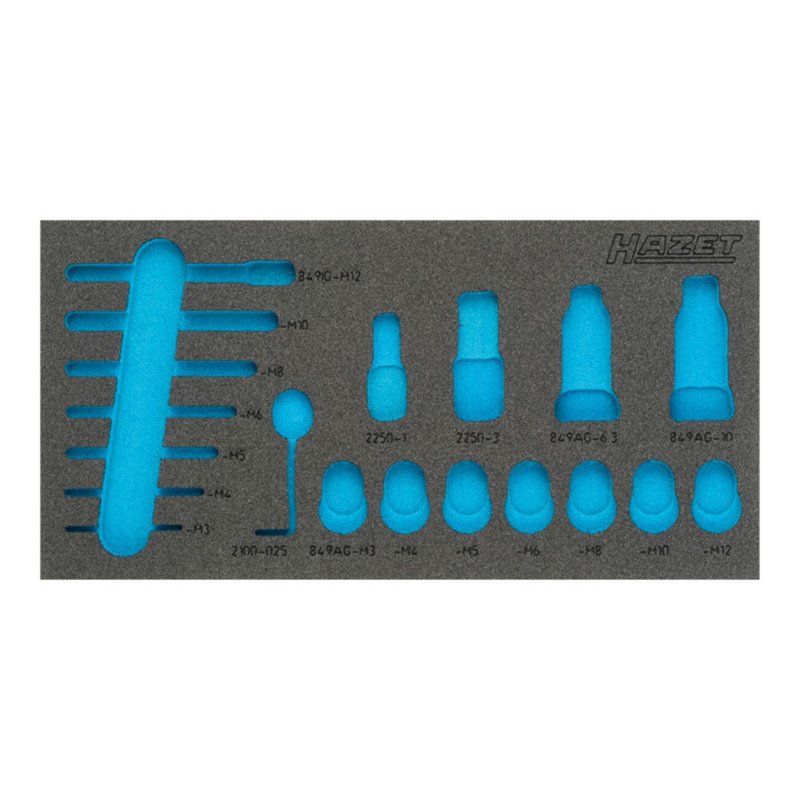 HAZET 2K-Weichschaum-Einlage 163-336L