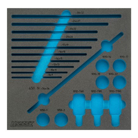 HAZET 2K-Weichschaum-Einlage 163-211L