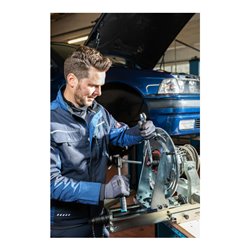 HAZET Stoßdämpfer-Werkzeug-Satz 4915/15 Vierkant hohl 12,5 mm (1/2 Zoll) Innen TX Profil, Innen-Sechskant Profil, Zapfenprofil h