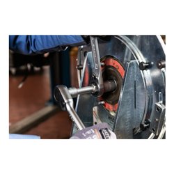 HAZET Stoßdämpfer-Werkzeug-Satz 4915/15 Vierkant hohl 12,5 mm (1/2 Zoll) Innen TX Profil, Innen-Sechskant Profil, Zapfenprofil h