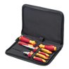 Wiha Werkzeug Set Elektriker Schraubendreher, Flachrundzange, Seitenschneider 5-tlg. in Tasche