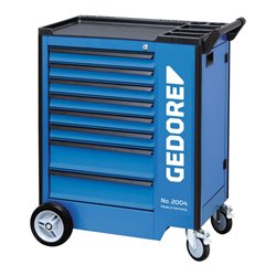 Gedore Werkzeugwagen 1500 ES-02-2004 mit 207-tlg Werkzeugsortiment