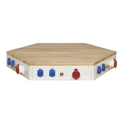 Rau Energieaufsatz bestückt und verdrahtet Kantenlänge 540mm