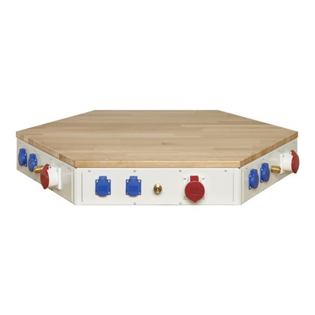 Rau Energieaufsatz bestückt und verdrahtet Kantenlänge 540mm