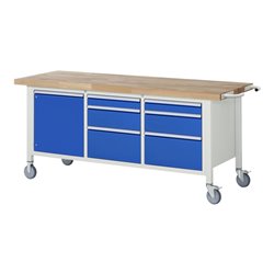 Rau Fahrbare Werkbank Modell 8570 BxTxH 2000x700x880mm