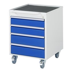 Rau Roll-Container mit 4 Schubladen-L 2x120, 2x150mm