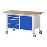Rau Fahrbare Werkbank Modell 8470 BxTxH 1500x700x880mm