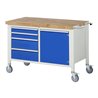 Rau Fahrbare Werkbank Modell 8470 BxTxH 1250x700x880mm