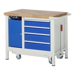 Rau Fahrbare Werkbank Modell 8470 BxTxH 1250x700x880mm