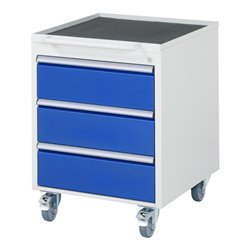 Rau Roll-Container mit 3 Schubladen-L 3x180mm