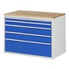 Rau Schubladenschrank Buche-Top und 5 x Schubl.-XXL 1x60 1x90 2x150 1x270mm