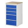 Rau Schubladenschrank Buche-Top und 5 x Schubl.-L 3x150 2x240mm