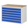 Rau Schubladenschrank Buche-Top und 6 x Schubl.-XXL 6x120mm