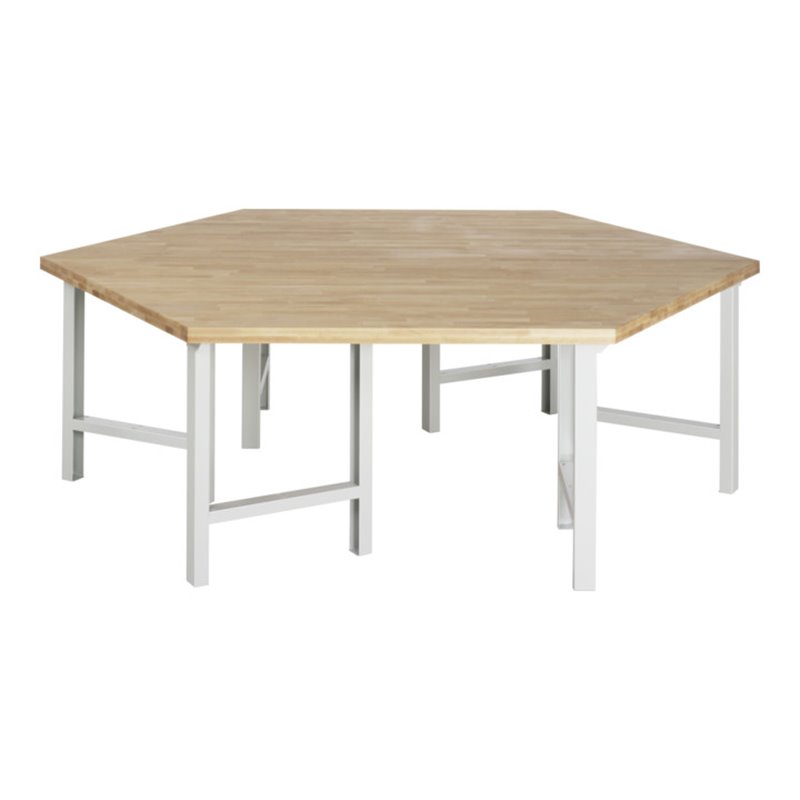 Rau Gruppenwerkbank Modell 4000, KL 1350mm x B 2700 x T 2340 x H 790-1140mm