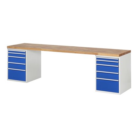 Rau Werkbank Modell 7511, B 3000 x T 900 x H 840mm