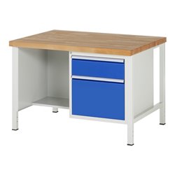 Rau Werkbank Modell 8451, B 1250 x T 900 x H 840mm