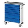 Rau Werkzeugwagen mit 8 Schubladen Metall BxTxH 700x350x860mm