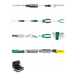 Stahlwille Bordwerkzeugsatz i.Koffer Nr.13209 Gewicht 9kg 57tlg.