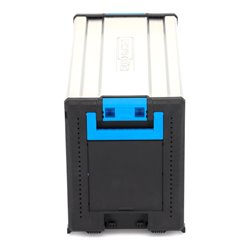 Gedore Werkzeugbox WorkMo B2, 2 Schubladen, 1 Fach, Plastik/Alu, mit Zubehör abschließbar, leer, Werkzeug-Mobil 1110 WM-321