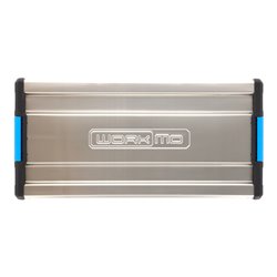 Gedore Werkzeugbox WorkMo B2, 2 Schubladen, 1 Fach, Plastik/Alu, mit Zubehör abschließbar, leer, Werkzeug-Mobil 1110 WM-321