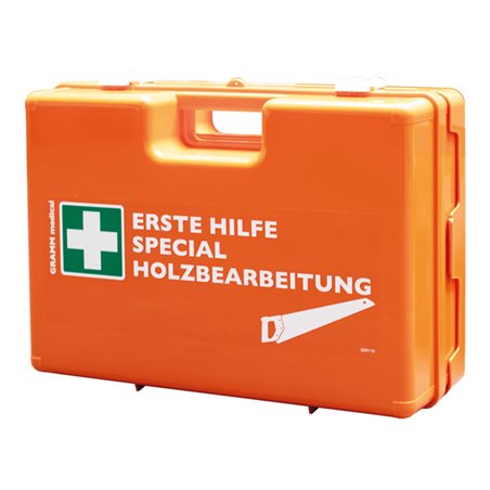 GRAMM medical Verbandkoffer Special Holzverarbeitung