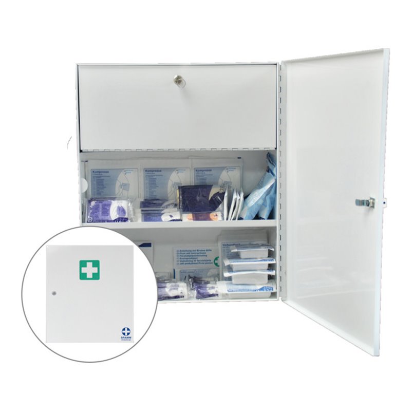 GRAMM medical Metall-Verbandschrank C DIN 13 169