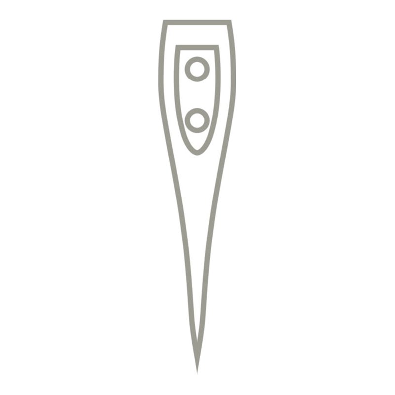 Gedore OCHSENKOPF Universal Gold-Forstaxt, Hickory-Holzgriff, Schneidenschutz, polierte Schneide 130 mm, 800 mm lang, OX 20 H-16