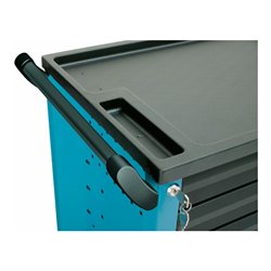 HAZET Werkstattwagen Assistent mit Sortiment 177-7/217 Schubladen flach: 6 x 80 x 527 x 348 mm Schubladen hoch: 1 x 165 x 527 x 