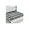 STIER Schubladeneinteilung Metalleinteilung BLH 100/125 mm Innenmaß 500x450 mm 12 Fächer 6 x TW 125