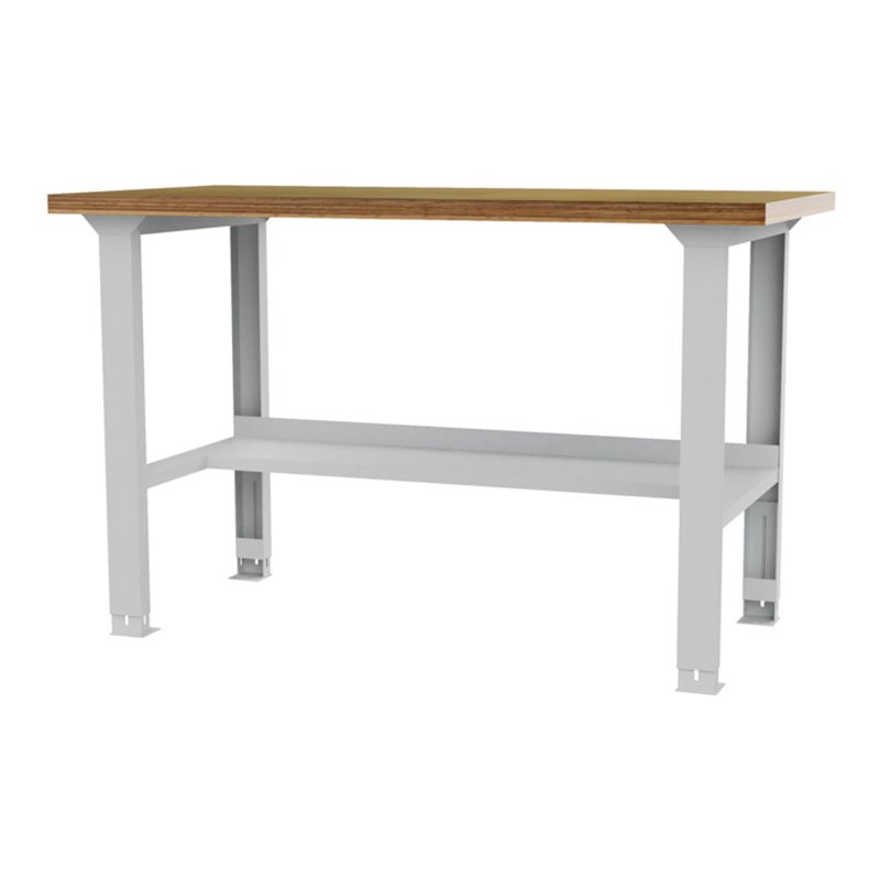 Bedrunka+Hirth Reihenwerkbank 1500 höhenverstellbar mit Ablageboden