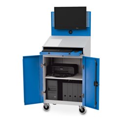 Bedrunka+Hirth Computerschrank T500 mobil BxTxH 680x500x1610 mm