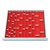Bedrunka+Hirth Schubladeneinsatz Serie 700 Muldenplatten mit Mulden