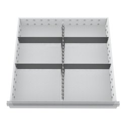 Bedrunka+Hirth Schubladeneinsatz Serie 700 Metalleinteilung