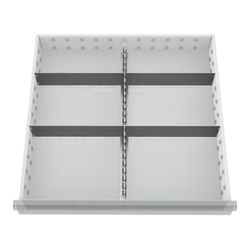 Bedrunka+Hirth Schubladeneinsatz Serie 700 Metalleinteilung