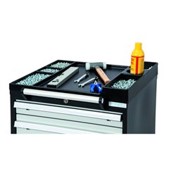 STIER Kunststoff-Ablage BxTxH 600x575x62/27 mm