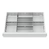 STIER Schubladeneinteilung Metalleinteilung BLH 150/175 mm Innenmaß 600x450 mm 8 Fächer