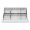 STIER Schubladeneinteilung Metalleinteilung BLH 200-300 mm Innenmaß 600x450 mm 6 Fächer