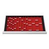 STIER Schubladeneinteilung Muldenplatten BLH 50 mm Innenmaß 800x450 mm 6 MP mit 2 Mulden