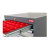 STIER Schubladeneinteilung Kleinteilekästen BLH 50 mm Innenmaß 800x450 mm 40 KTK 75x75 mm
