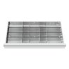 STIER Schubladeneinteilung Metalleinteilung BLH 75 mm Innenmaß 800x450 mm 20 Fächer