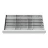 STIER Schubladeneinteilung Metalleinteilung BLH 200-300 mm Innenmaß 800x450 mm 20 Fächer