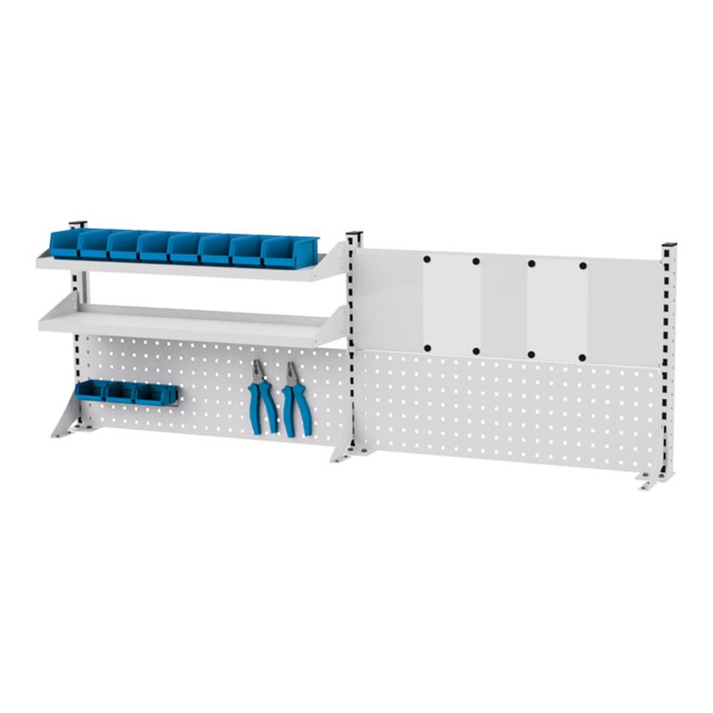 STIER Multiwandaufbau BxH 2000x650 mm 2 Lochwände