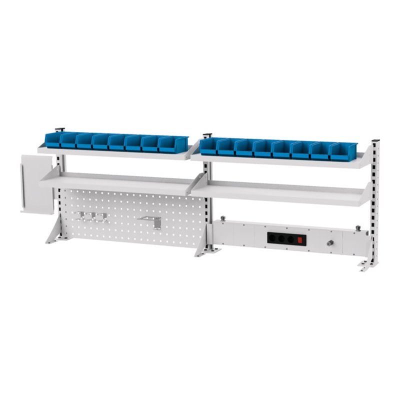 STIER Multiwandaufbau BxH 2000x650 mm 1 Lochwand