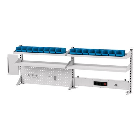 STIER Multiwandaufbau BxH 2000x650 mm 1 Lochwand