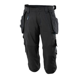 Mascot Dreiviertel-Hose, Hängetaschen, Stretchs Dreiviertel-Hose schwarz