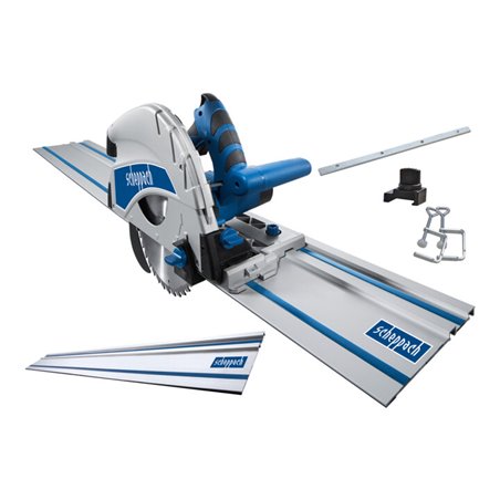 Scheppach Tauchsäge PL75 1,6kW 230V + Führungsschiene 1400 + Zubehörpaket