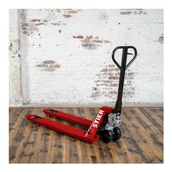 STIER Gabelhubwagen, Tragkraft 2500 kg, Gabellänge 1150 mm, Nylon-Reifen