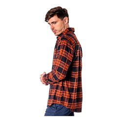 STIER Heavy Flannel Shirt Warm Clay