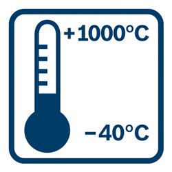 Bosch Thermodetektor GIS 1000 C mit Akku-Adapter